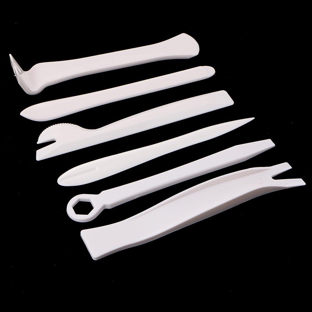 6Pcs Car Stereo Installation Kits Car Radio Removal Tool