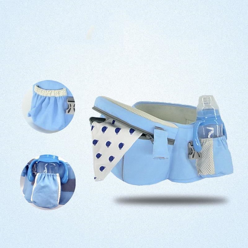 0-24 Tháng Cho Bé Hipseat Ba Lô Cho Bé Sling Eo Phân Xe Tập Đi Giữ Eo Bé Kangaroo Du Lịch Trẻ Em Trẻ Sơ Sinh hông Ghế