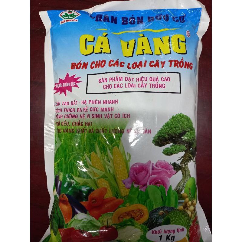 Phân bón hữu cơ rong biển cá vàng túi 1kg