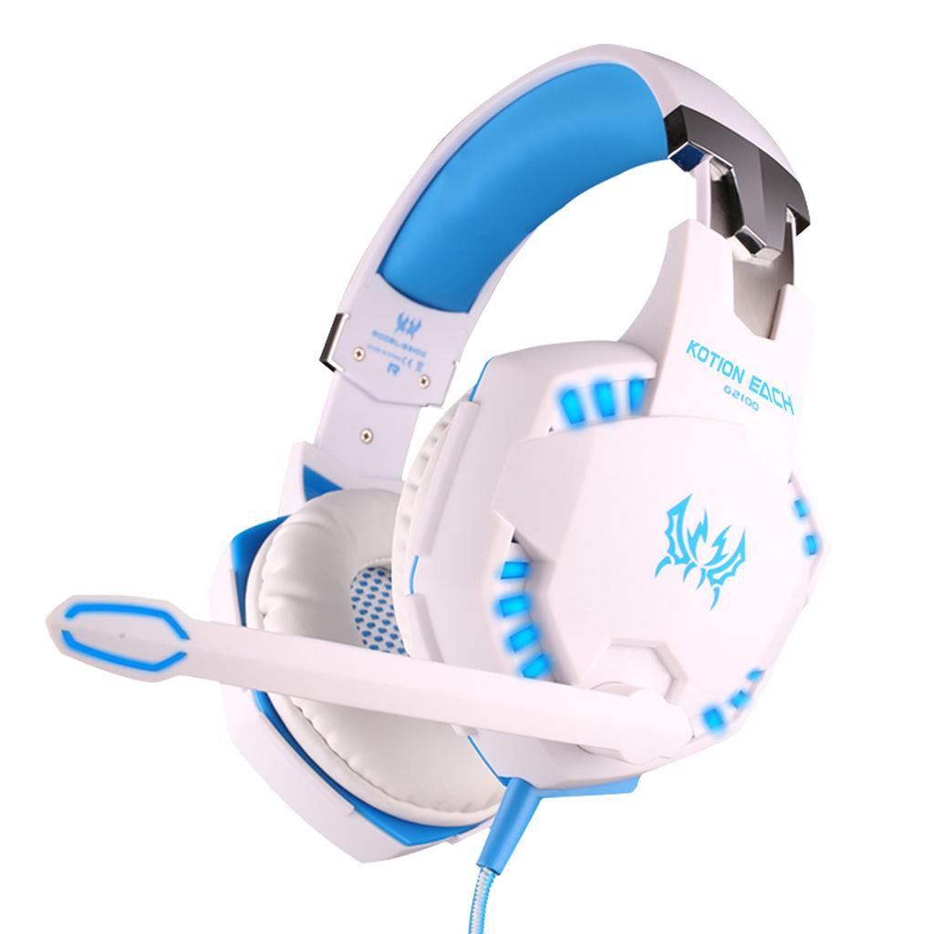 Gaming Stereo Headset Soft Earmuffs Headphone with