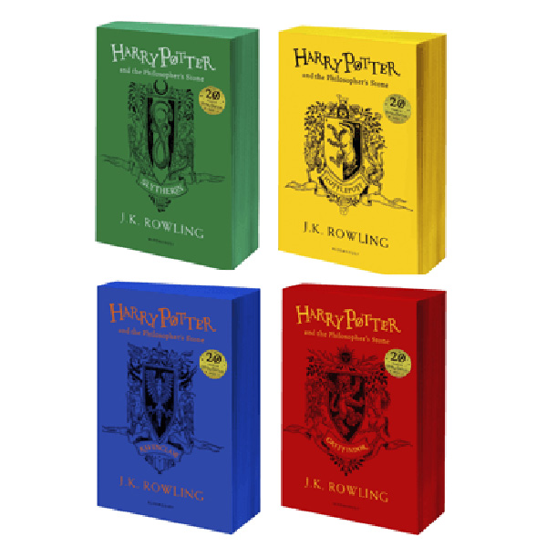 Combo Harry Potter and the Philosopher's Stone Paperback (4 cuốn)