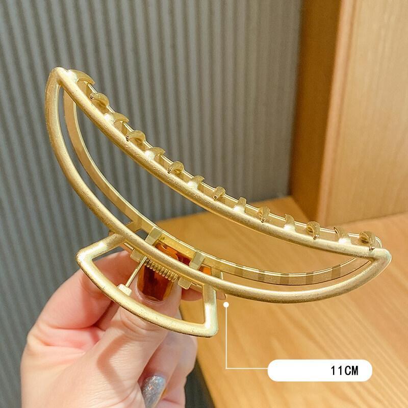 Kẹp Tóc Hợp Kim Size Lớn Đính Đá Nhân Tạo Sang Trọng Phụ Kiện Tóc Xu Hướng Thời Trang Hàn Quốc Hot