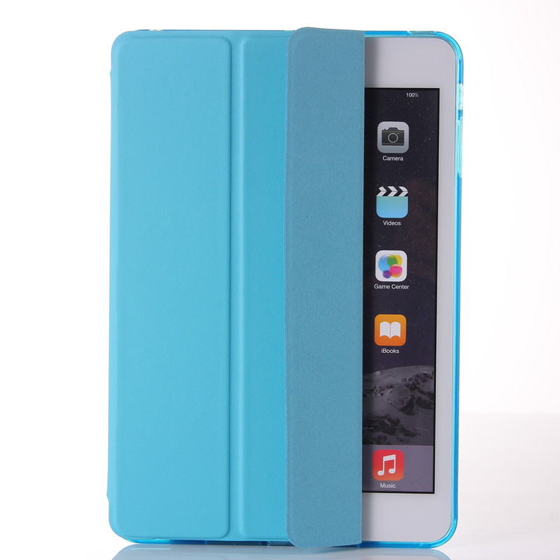 Bao da dành cho ipad 2017 màn hình 9.7 inch có nam châm tắt mở màn hình  – Hàng chính hãng PKCB mã model A1822, A1823 – XANH DƯƠNG