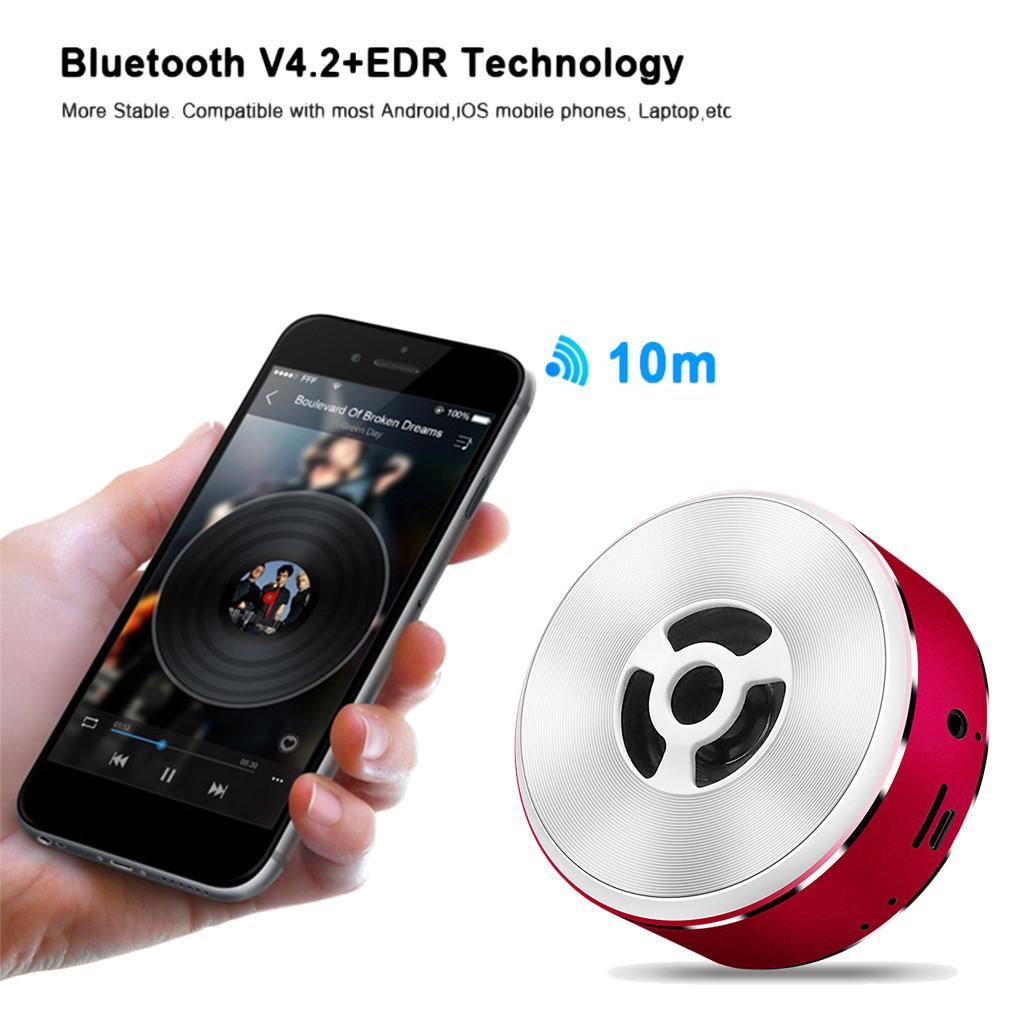 A5 Bluetooth Speaker Wireless Soundbar Mic/Radio Support TF Slot