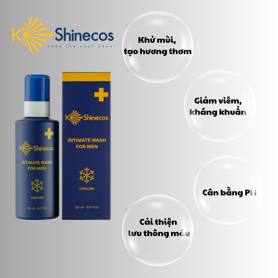 [COMBO] 2 Dung Dịch Vệ Sinh 1 Gel Rửa Mặt - Chăm Sóc Toàn Diện Cho Nam Kshinecos