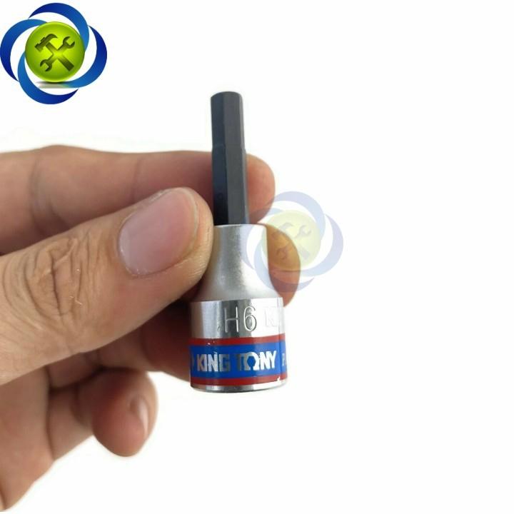 (ĐỦ SIZE) Tuýp lục giác KINGTONY loại 3/8 trắng-đen DÀI 50mm - 3025