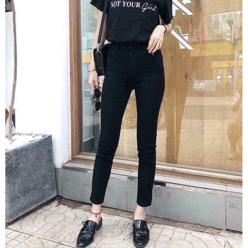 Quần jeans đen vnxk