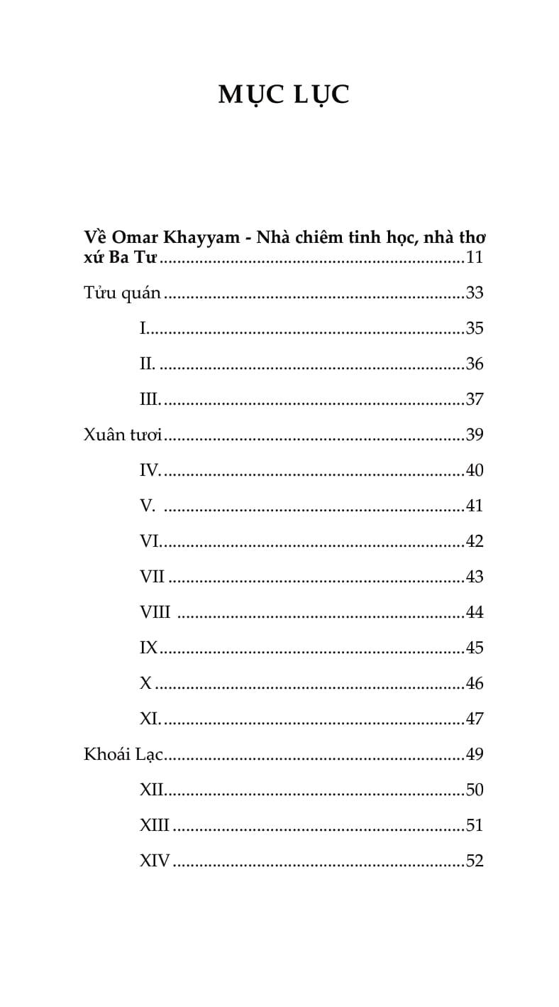 Đến Tựa Nước Chảy, Đi Tựa Gió Phiêu - Thơ Rubaiyat