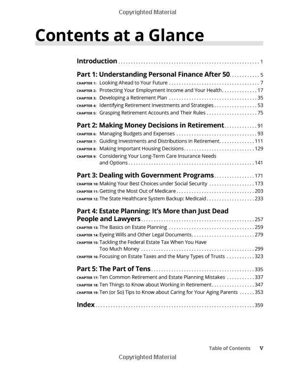 Sách ngoại văn: Personal Finance After 50 For Dummies 3rd Edition