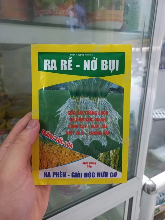 Phân bón vi lượng NVD 15A Ra Rễ-Nở Bụi 50g