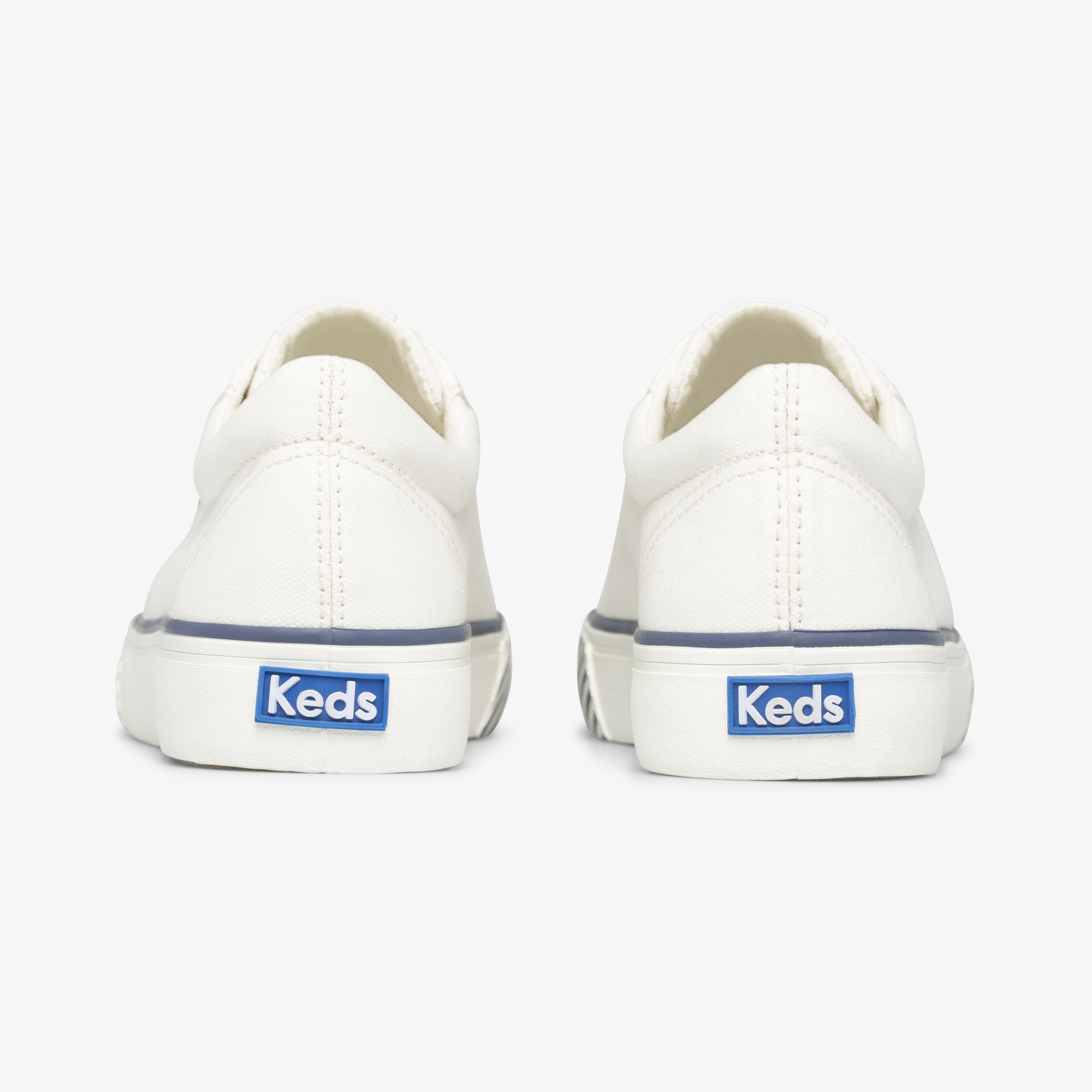 Giày Thể Thao Keds Nữ- Jump Kick Majestic Canvas White- KD065977