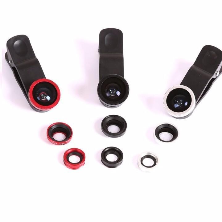LENS CHỤP HÌNH CHO ĐIỆN THOẠI 3IN1 SIÊU RẺ