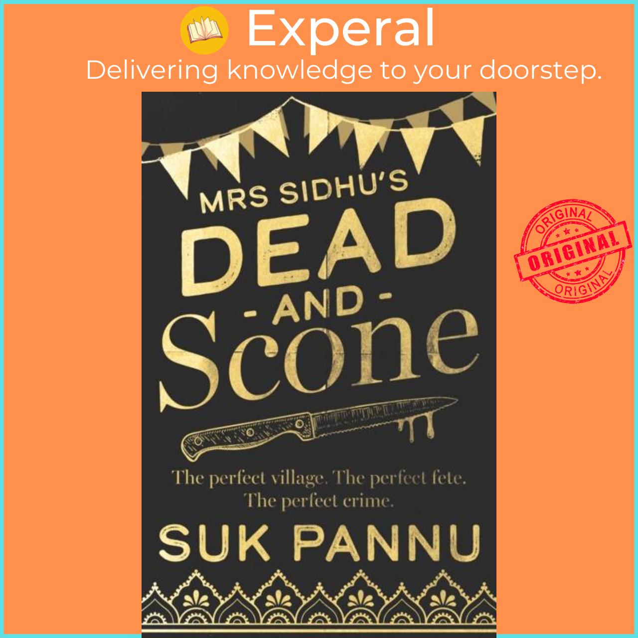 Hình ảnh Sách - Mrs Sidhu's 'Dead and Scone' by Suk Pannu (UK edition, hardcover)
