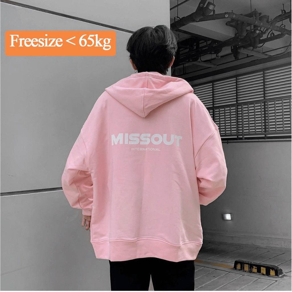 ÁO HOODIE NỮ MISSOUT THỜI TRANG NỮ THU ĐÔNG CHẤT LIỆU CAO CẤP MÀU SẮC TƯƠI SÁNG MS3