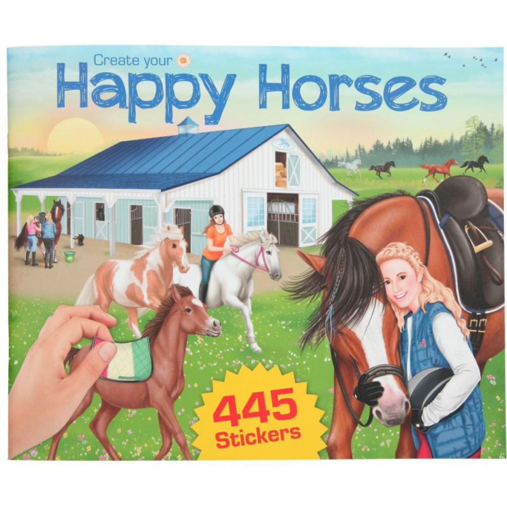 Đồ chơi BST sicker dán hình Happy Horses TOPMODEL TM0411584