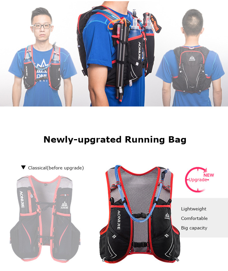 Balo/Vest Nước Chạy Bộ Thể Thao Aonijie C928 - Dung Tích 15L, Thoáng Khí