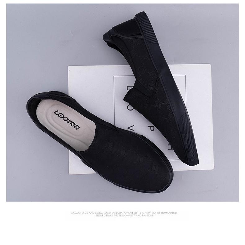 Giày lười nam - Slip on nam vải - Mã A6160