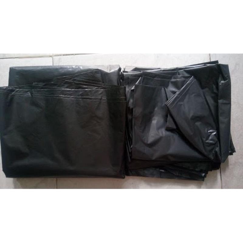Túi bóng đen đựng rác và đóng hàng bịch 1kg