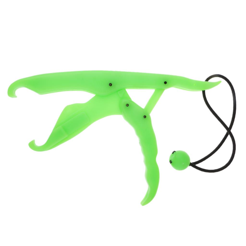 Floating Fish Grip Fishing Lip Grip Gripper Grabber Plier with Lanyard Pink