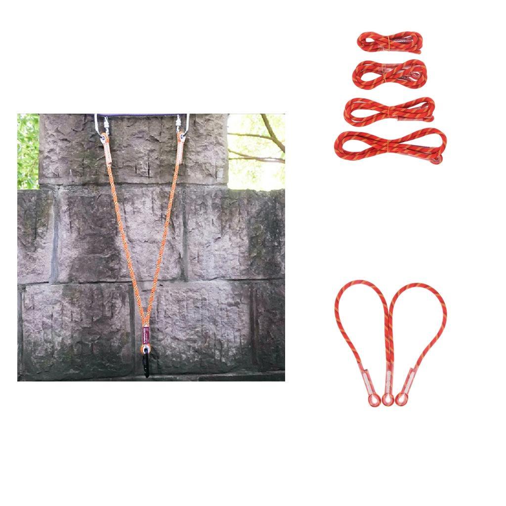 10.5mm Rock Climbing Nylon Pre-sewn Eye-to-Eye Prusik Loop Cord Rope
