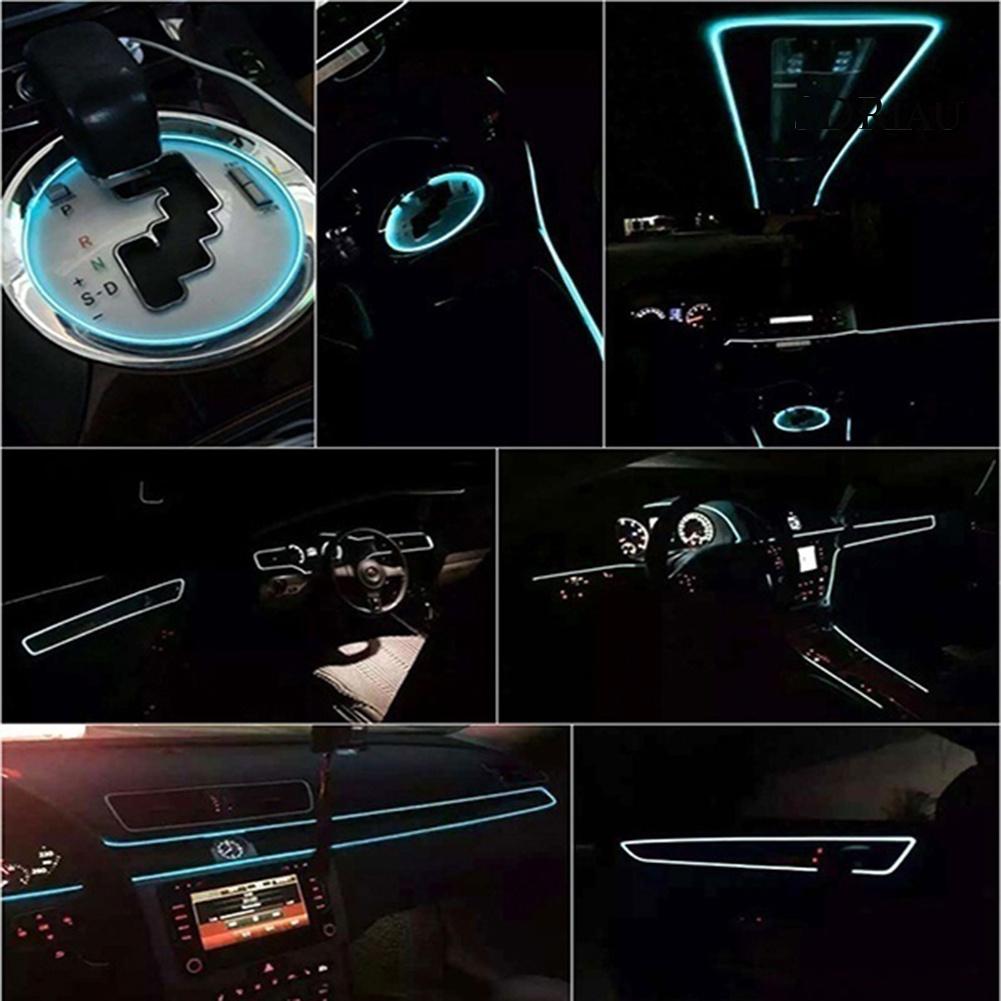 Dây Đèn Led 1 / 2 / 3 / 4 / 5m Trang Trí Nội Thất Xe Hơi