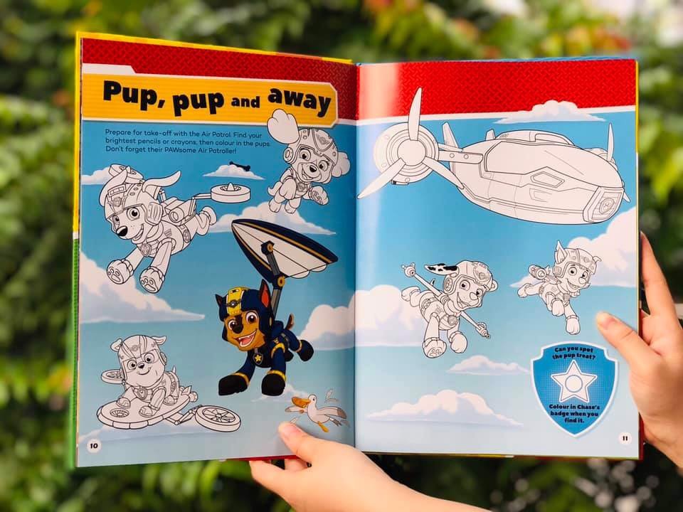 Sách: PAW Patrol Series - Những chú chó cứu hộ (tiếng Anh )