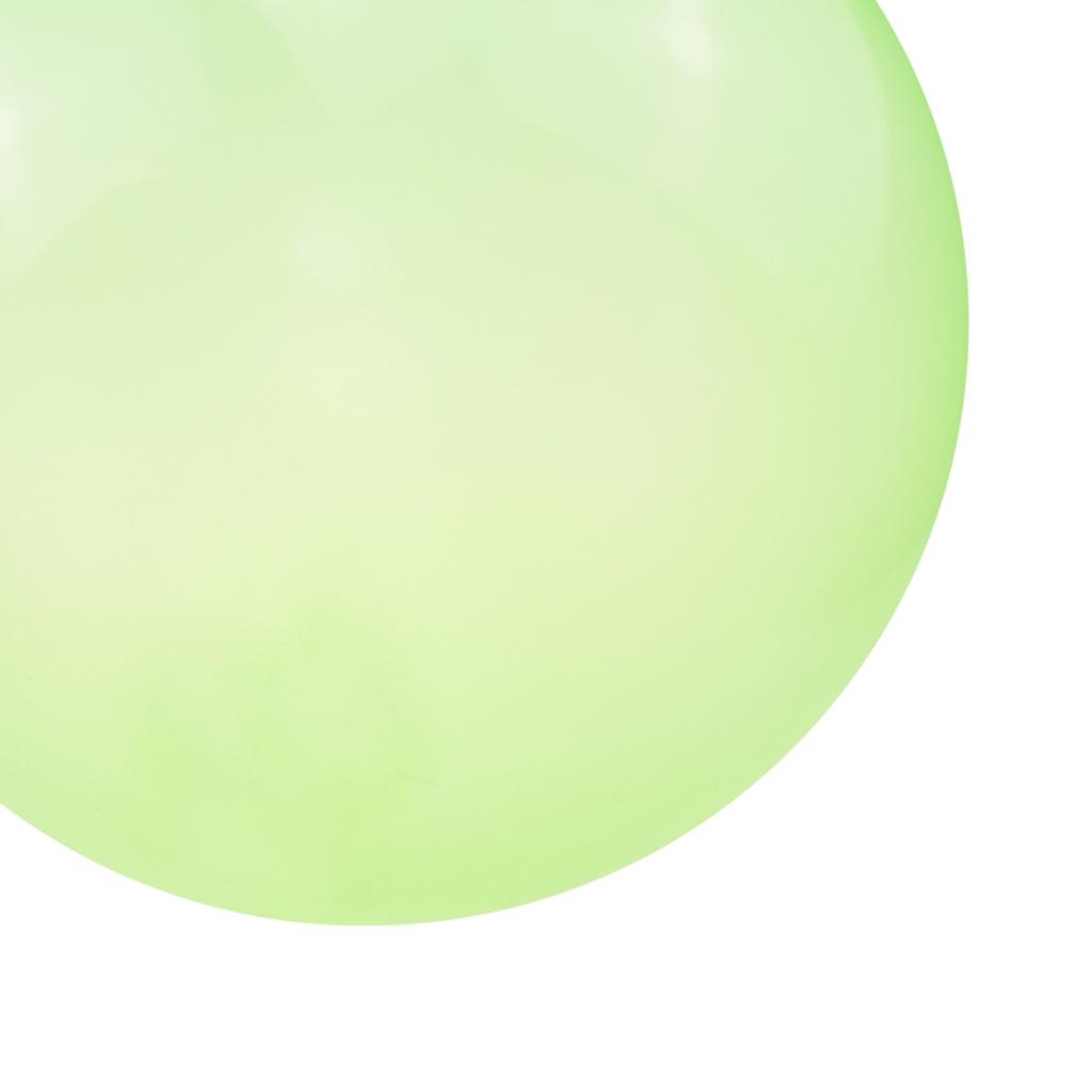 2xInflatable Bubble Ball Super Stretch Bubbles Balloon Outdoor Party Green S
