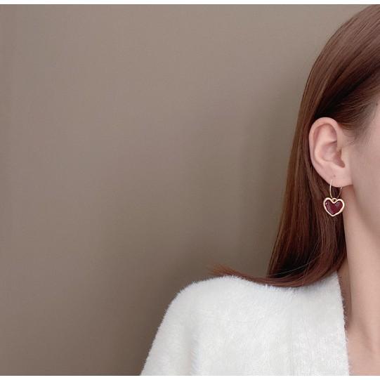 Bông tai, khuyên tai vàng 14k, đính đá, ngọc, phong cách HQ, phù hợp đi chơi, đi học, dự tiêc, quà tặng cho bạn gái