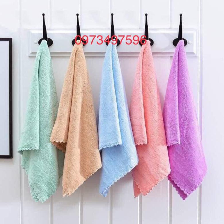 Khăn tắm lông tuyết Hàn Quốc 140x70cm nặng tới 320gr