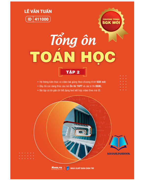 Sách - Combo Tổng Ôn Toán Học Tập 1 + 2 (Moon)