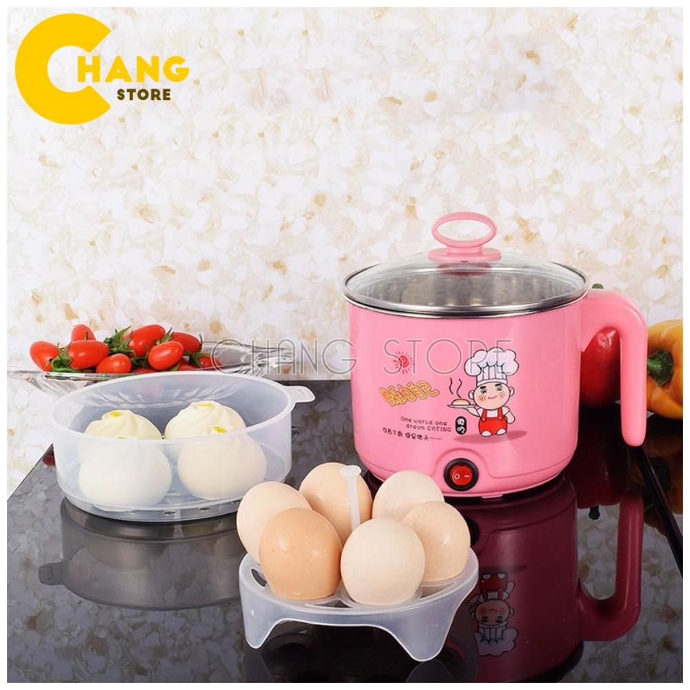 Nồi Lẩu Điện Mini Đa Năng 2 In 1 - không kèm giá hấp
