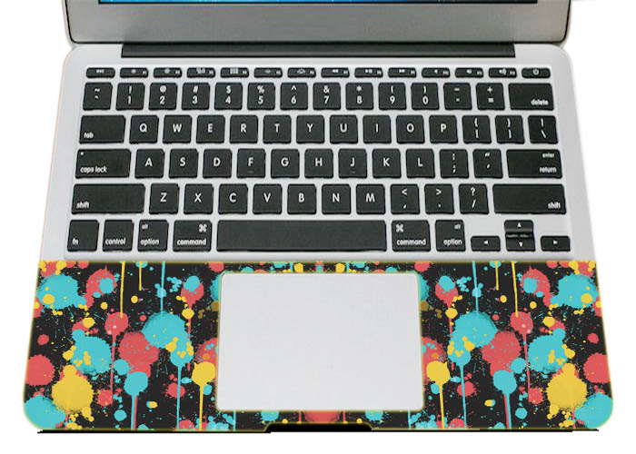 Mẫu Dán Skin Trang Trí Mặt Ngoài + Lót Tay Laptop Hoa Văn LTHV - 476