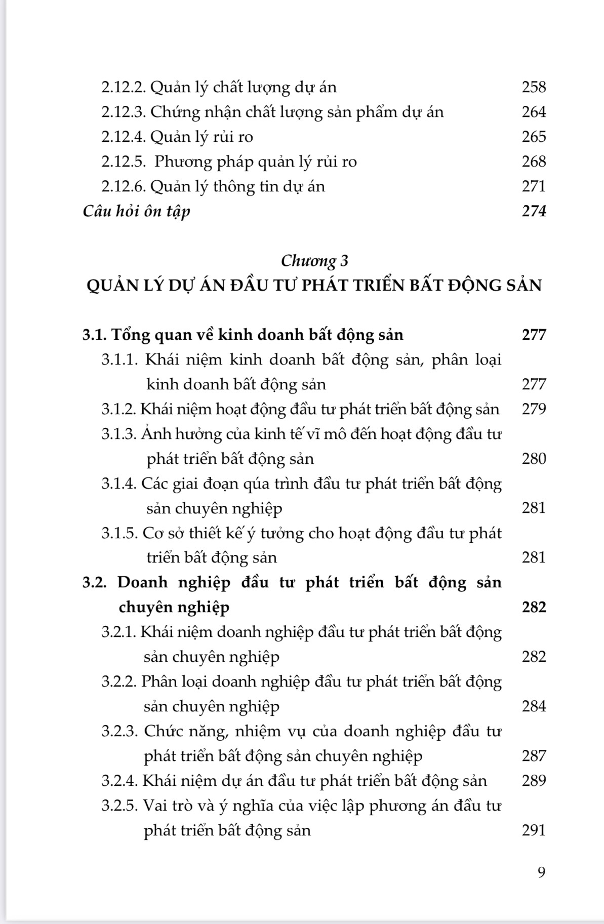 Đầu tư phát triển bất động sản và quản lý dự án đầu tư xây dựng