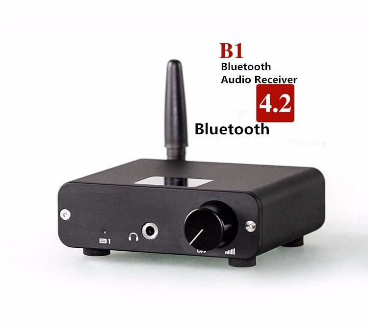Bộ Giải Mã Âm Thanh DAC Bluetooth 4.2 &amp; NFC, aptX. - Dac Bluetooth 4.2 &amp; NFC, aptX, Audio B1 - B1 HiFi Stereo Audio Bluetooth CSR 4.2 Receiver DAC with NFC AnZ