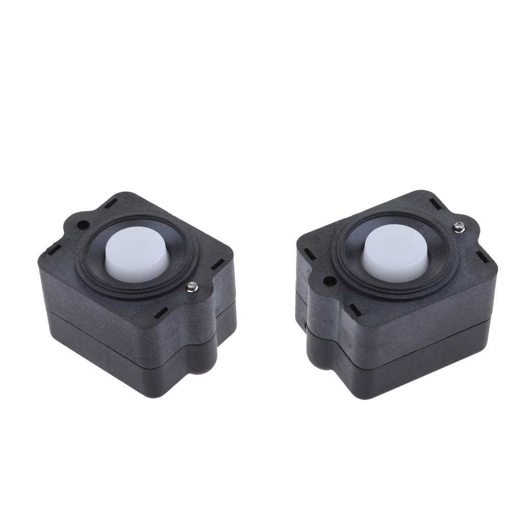 2pcs Black Boat Marine Water Pump Standard Pressure Switch Adjustable