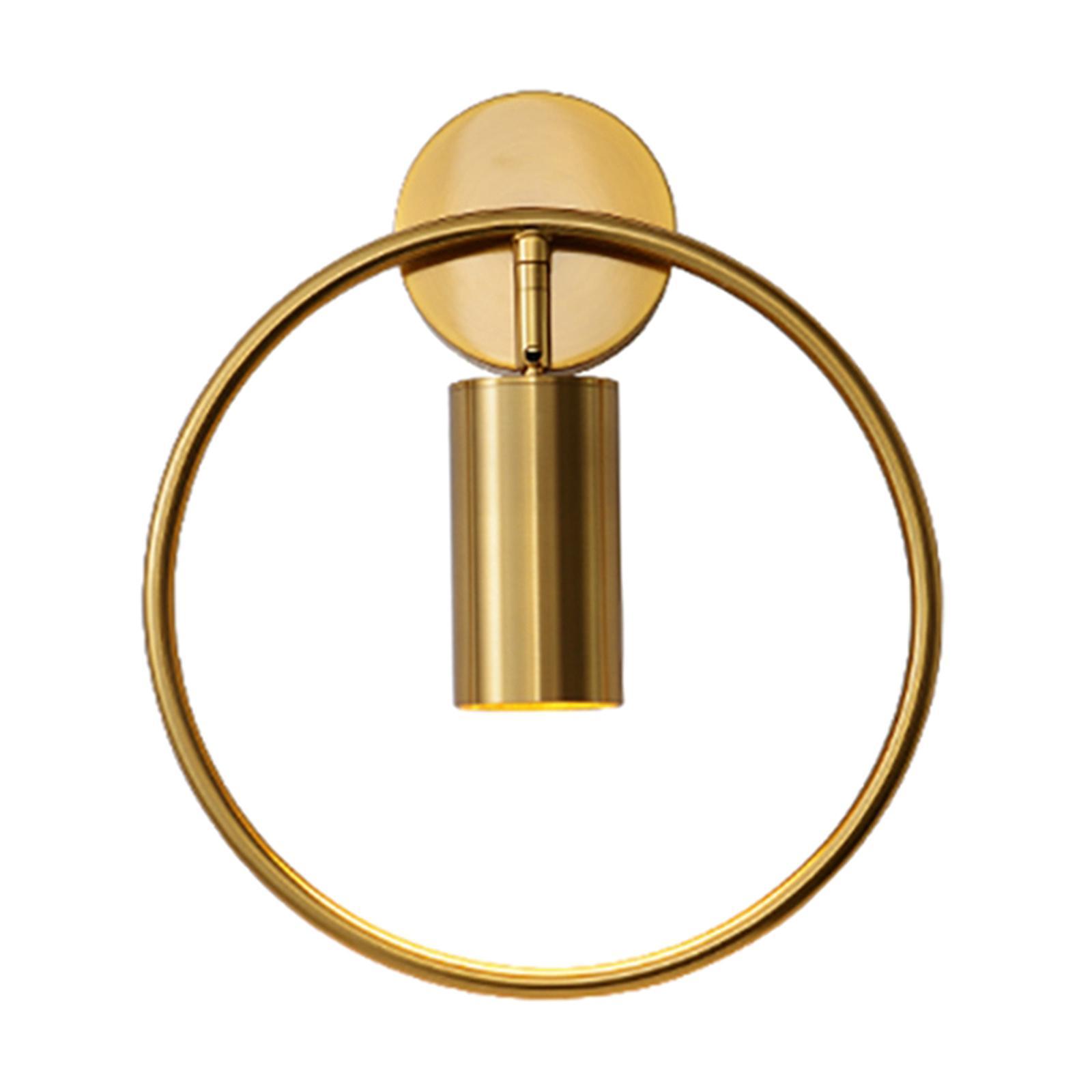 Nordic Light Lamp Hallway Porch Bedroom Sconce Lighting Fixture Gold