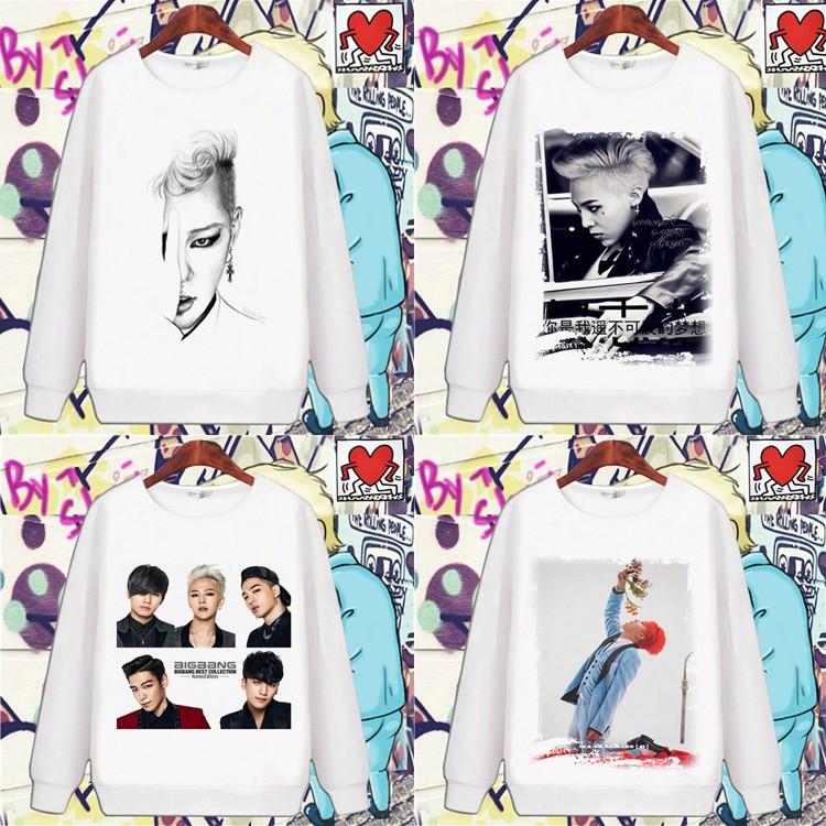 Áo nỉ thu đông nhóm nhạc Bigbang Hàn Quốc dành cho fan hâm mộ
