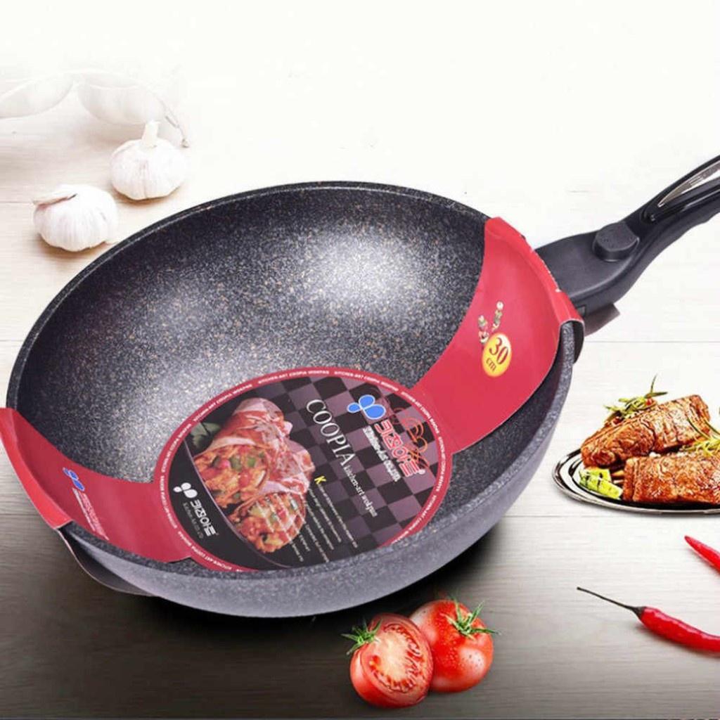 Chảo chống dính đá 5 lớp Hàn Quốc sâu lòng cao cấp Size 32cm