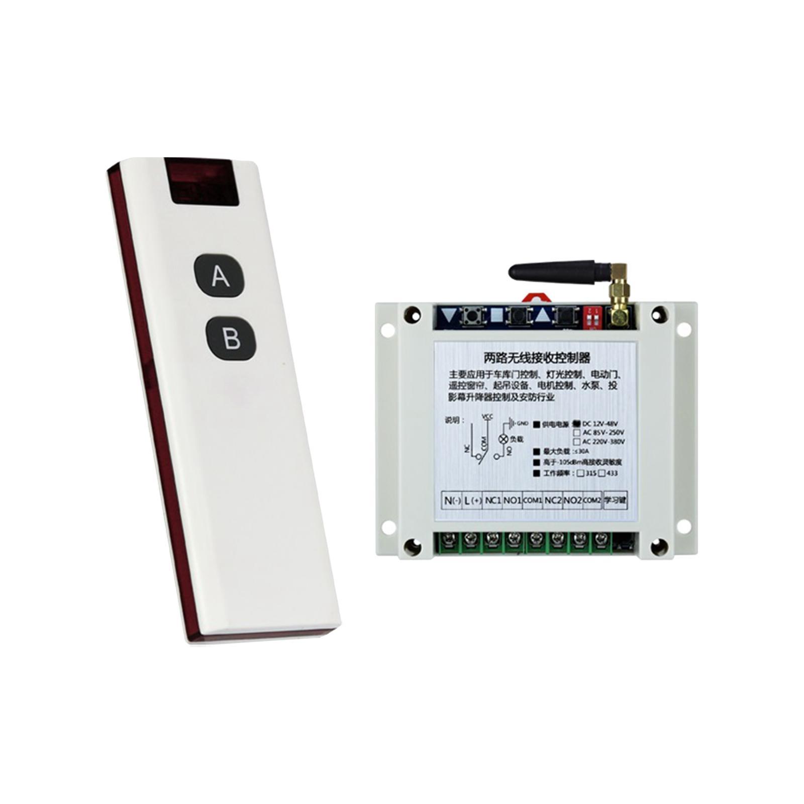 Water Pump Remote Control Switch with Receiver Remote Switch Multifunctional