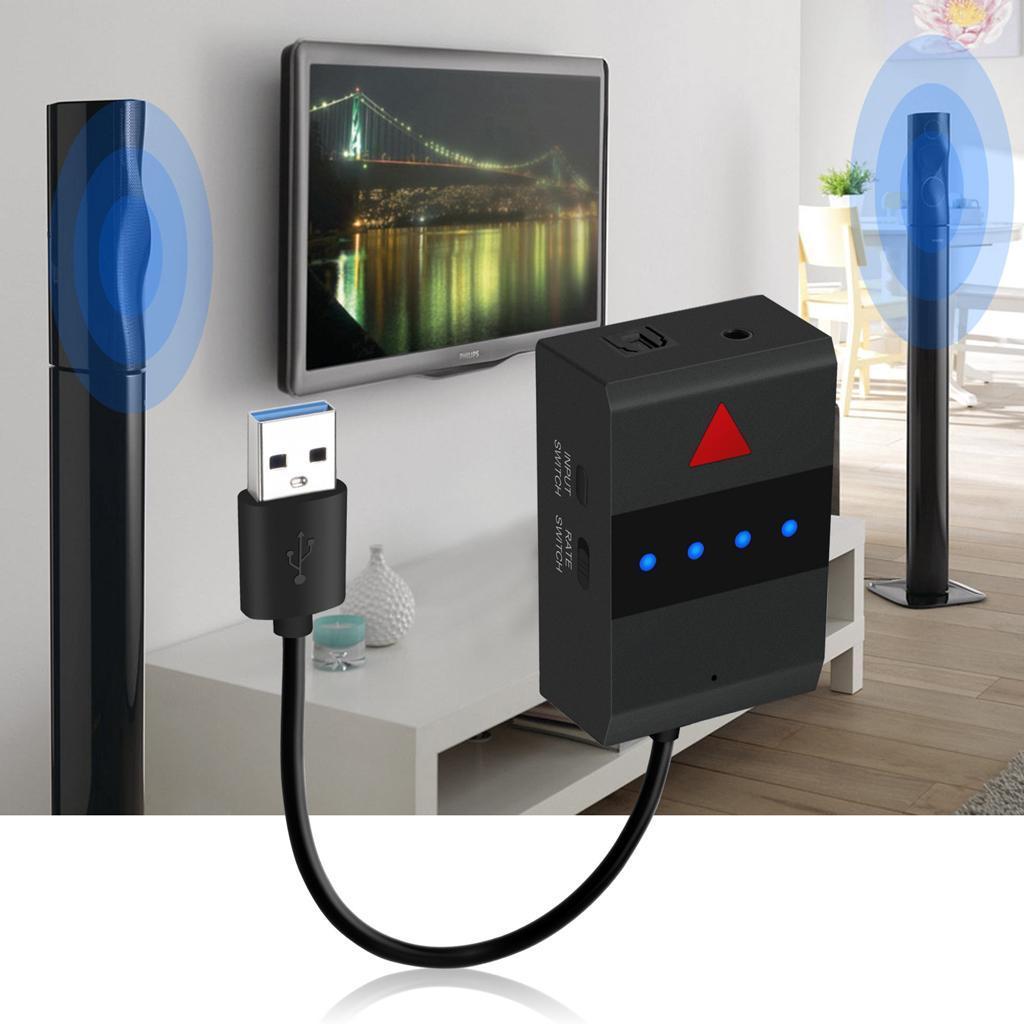 Portable Receiver 3.5mm Wireless Audio Adapter for PC