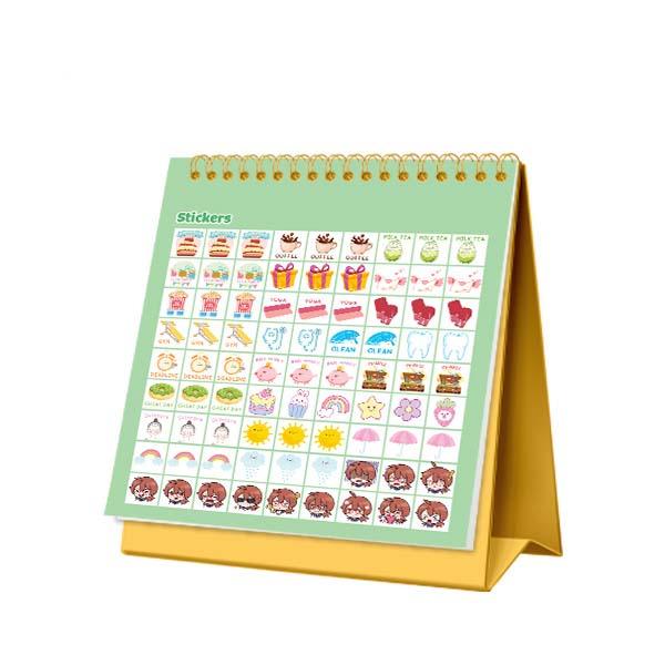 Lịch Bàn Mini - Cake Matcha