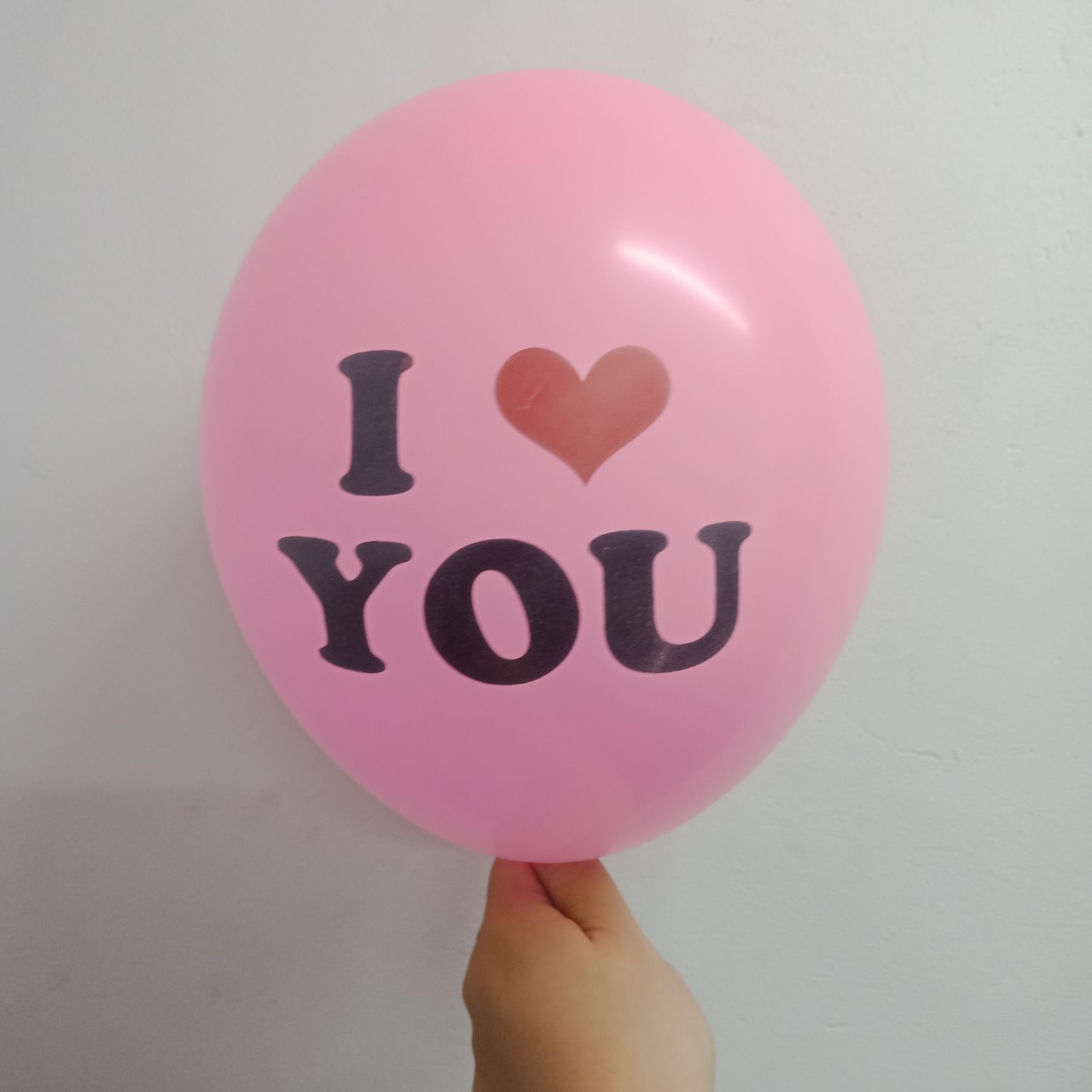 10 BONG BÓNG CAO SU IN I LOVE YOU
