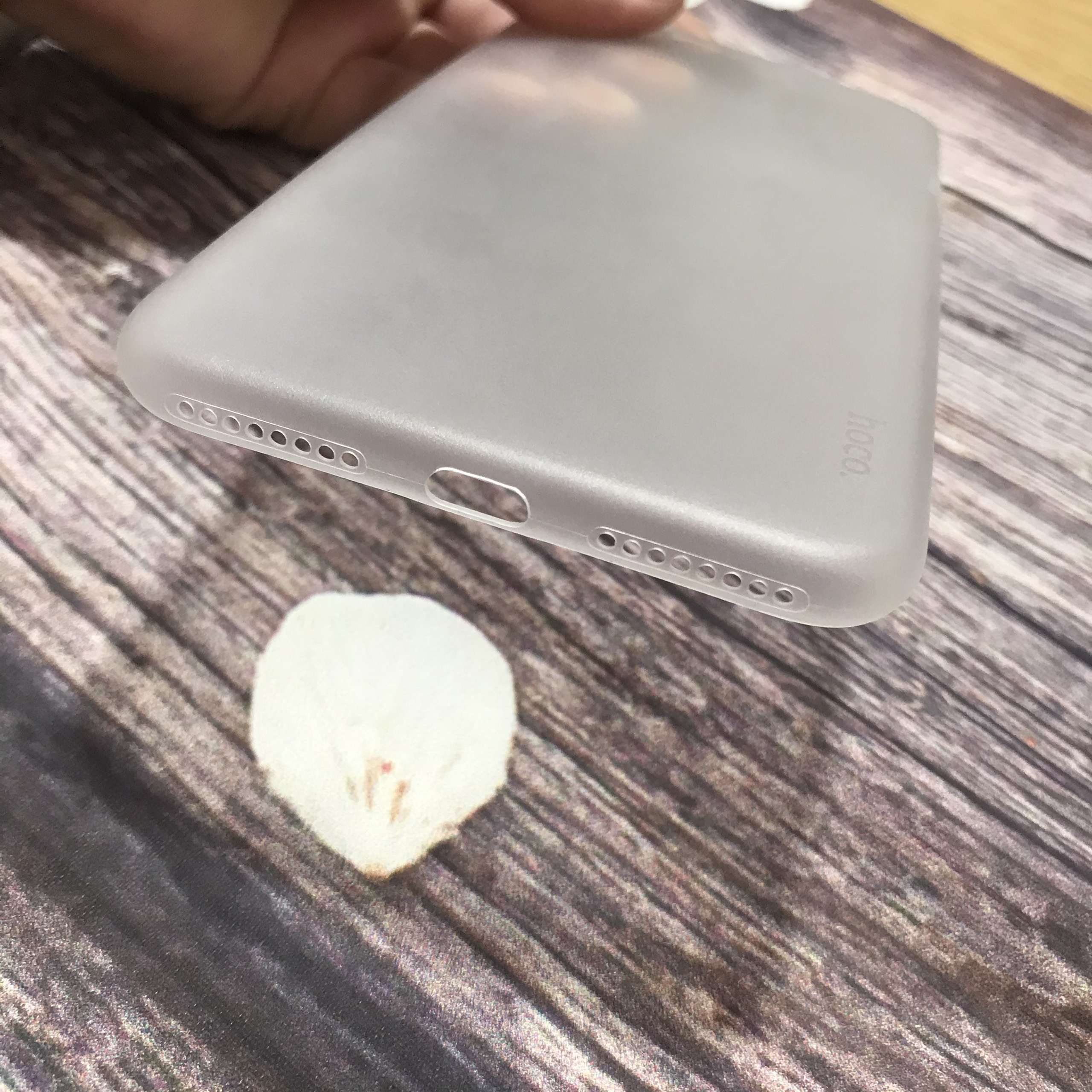 Ốp lưng lụa nhám HOCO siêu mỏng chống vân tay cho iPhone 7 Plus/ 8 Plus - Hàng Nhập Khẩu