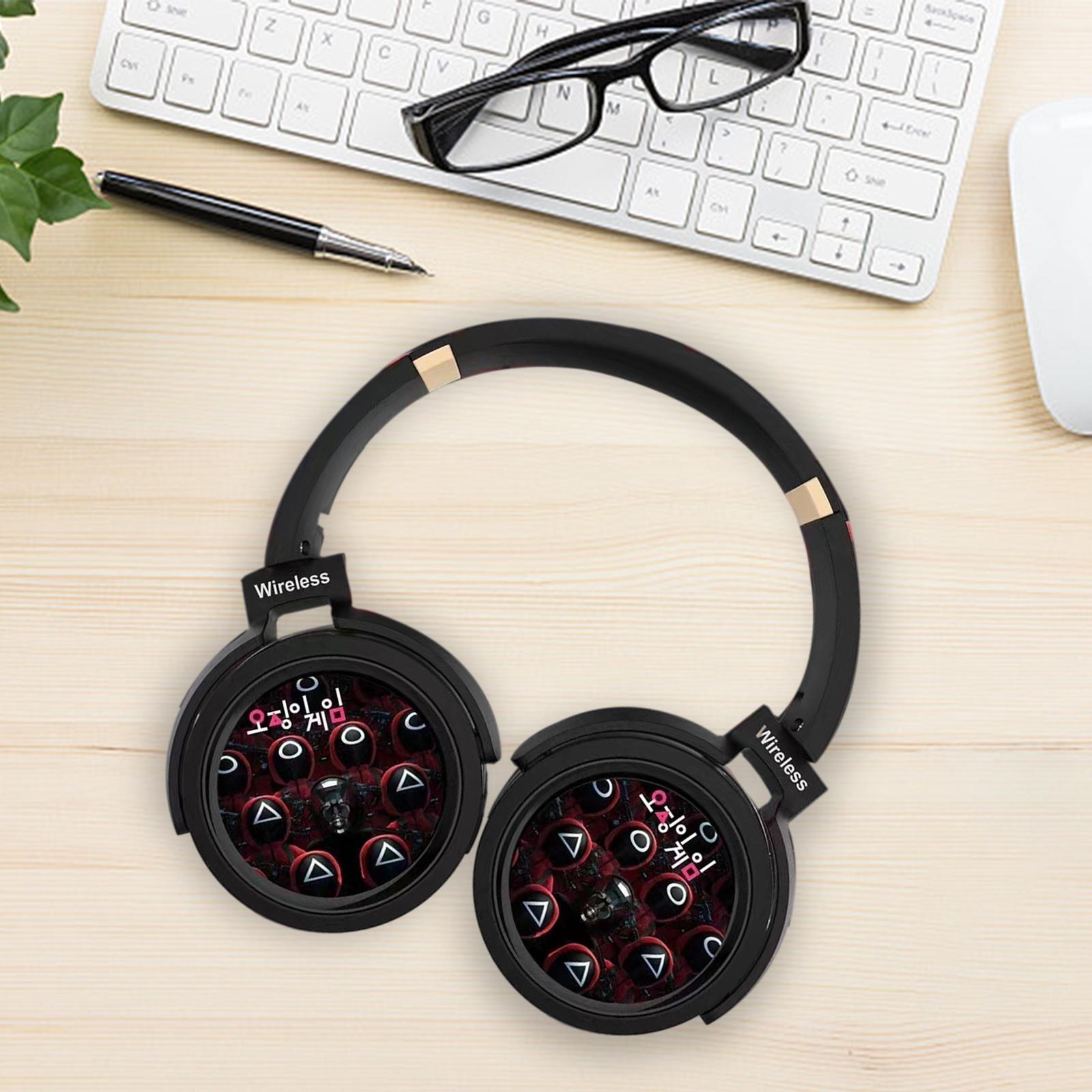 Bluetooth Headphones Soft Earmuffs for Lightweight Adults Kids
