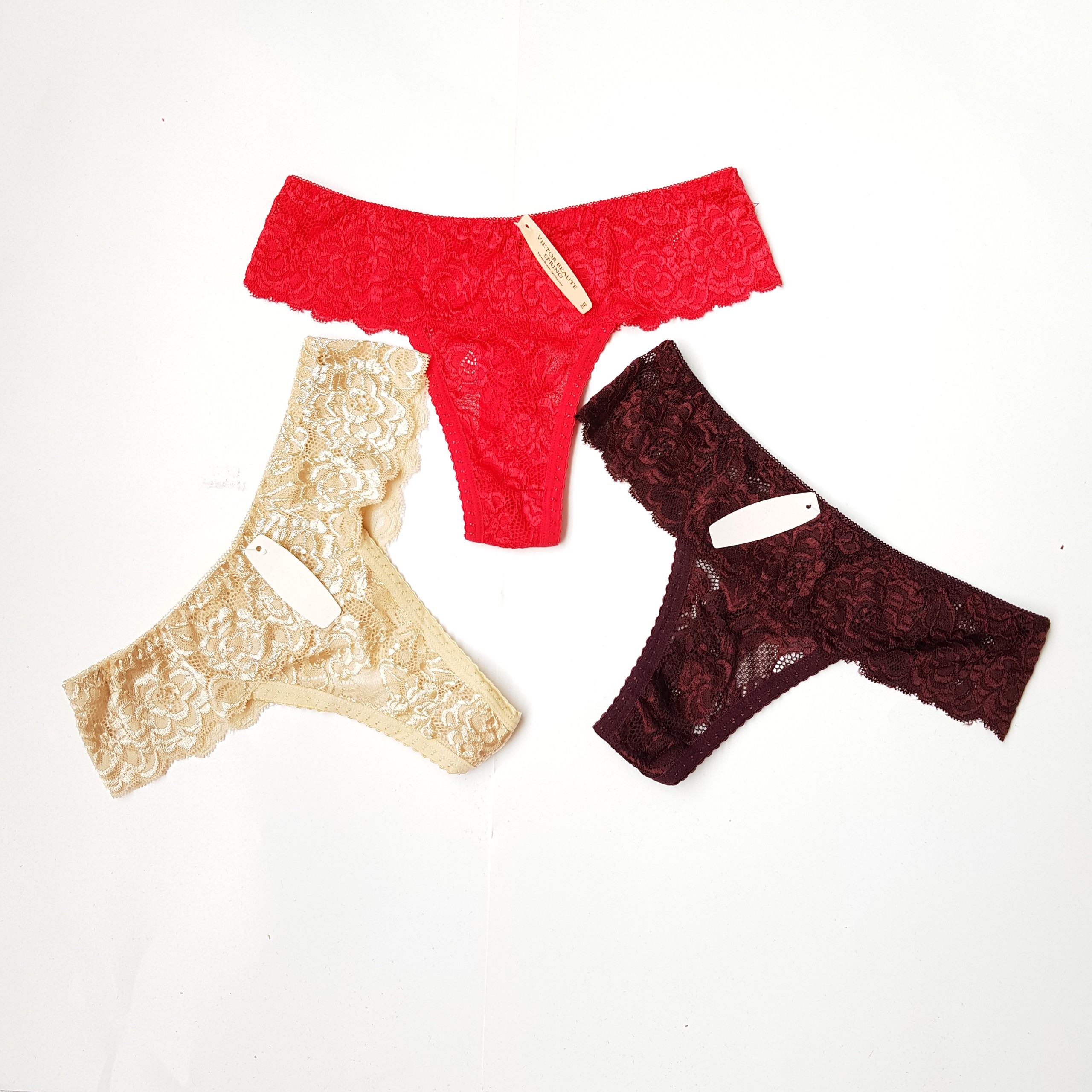COMBO 3 CHIẾC QUẦN LÓT LỌT KHE NỮ REN SIÊU ĐẸP 2143