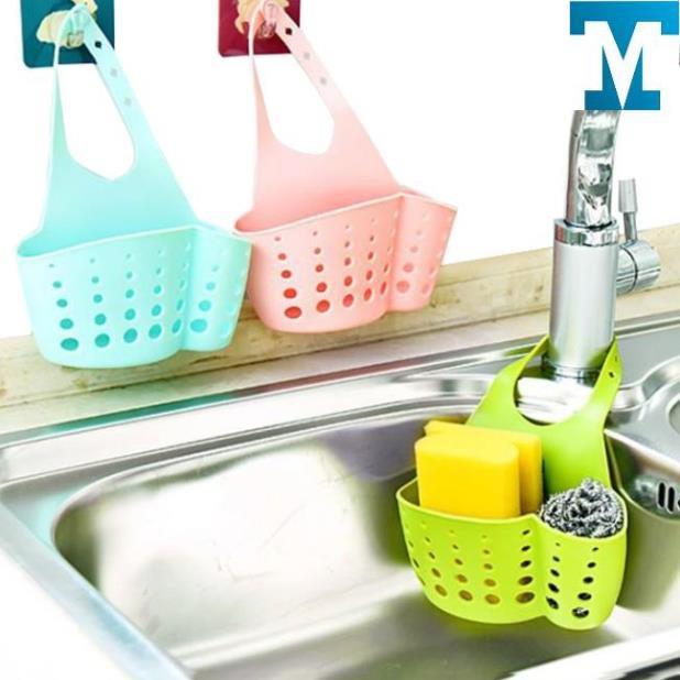 Giỏ nhựa dẻo đựng đồ ở bồn rửa bát
