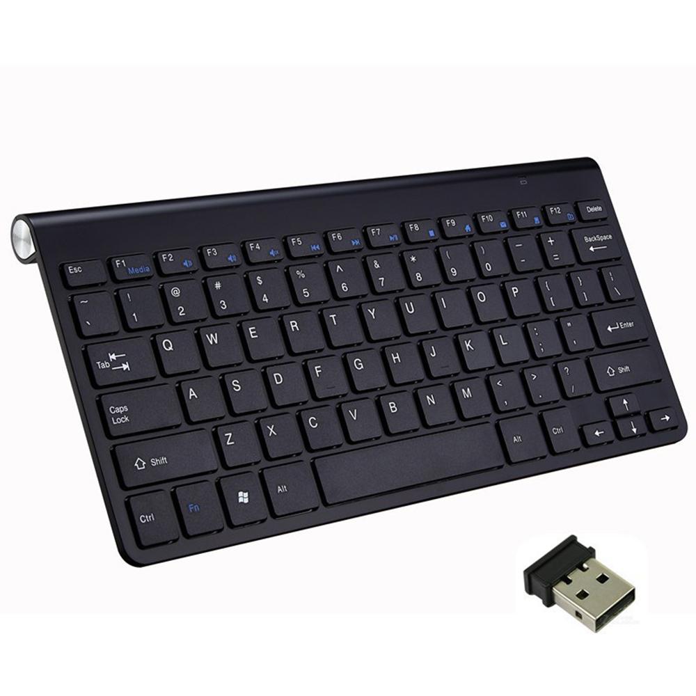 Mini Bàn Phím Đa Phương Tiện Và Chuột Cho Laptop Và Máy Tính Bảng Bàn Phím Không Dây 2.4G/Bluetooth-Tương Thích Bàn Phím
