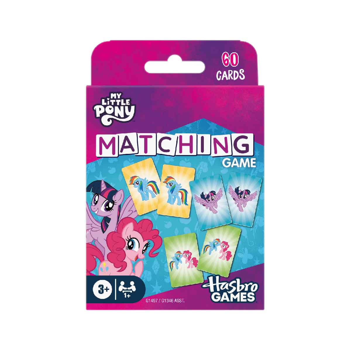 Trò Chơi Truy Tìm 2 Cặp Hình Giống Nhau My Little Pony HASBRO GAMING G1497/G1346