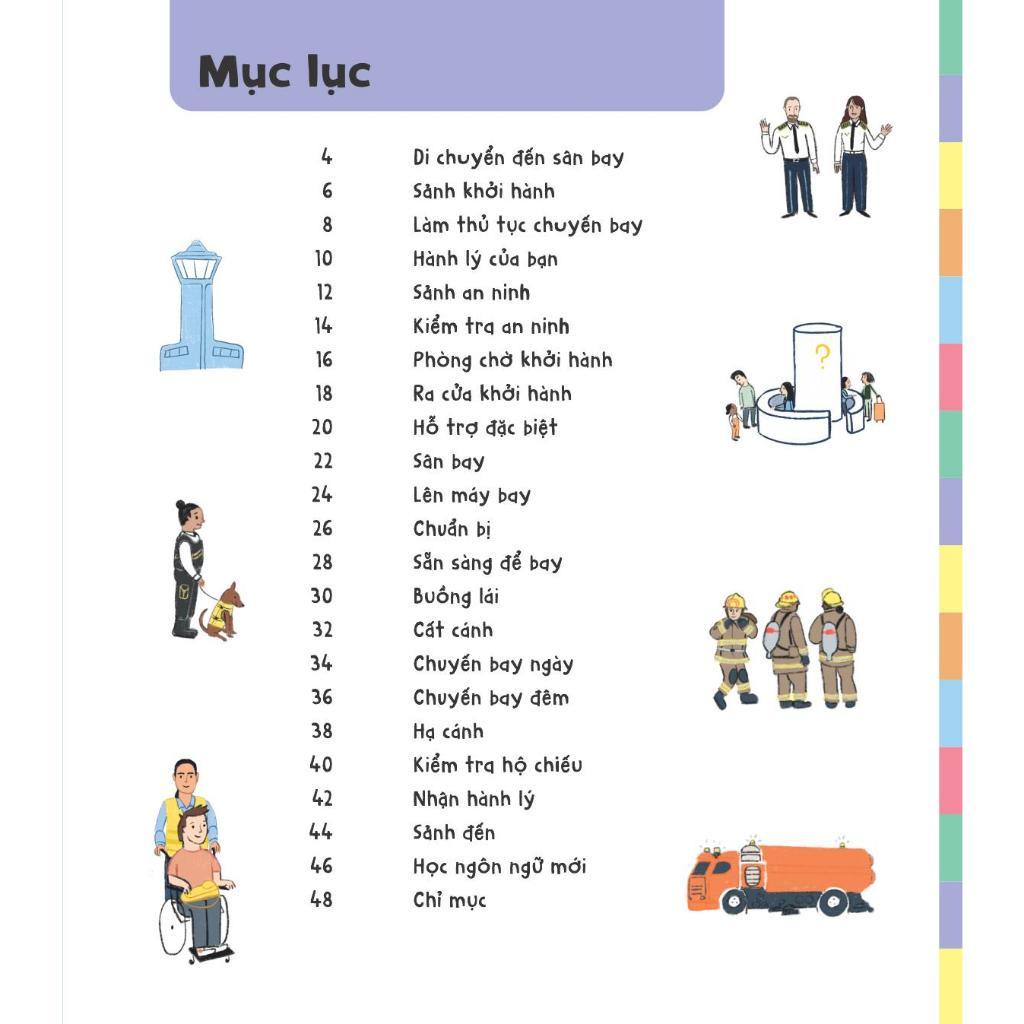 Bộ Chuyên gia từ vựng: Có gì trong thành phố - Có gì ở sân bay - Bản Quyền