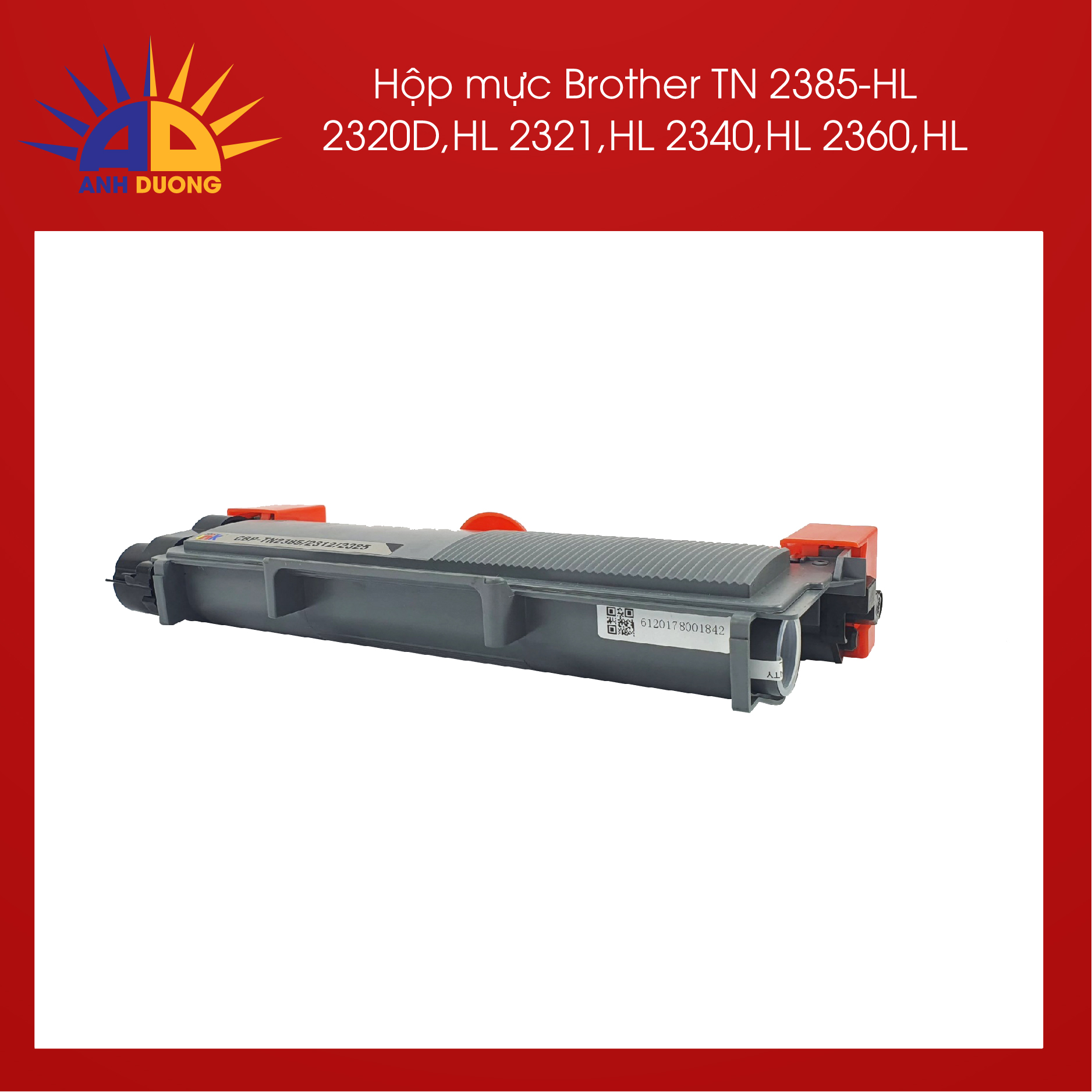 Hộp mực TN-2385 Star Ink dùng cho Brother laser TN2358/2320/2321/2720/252